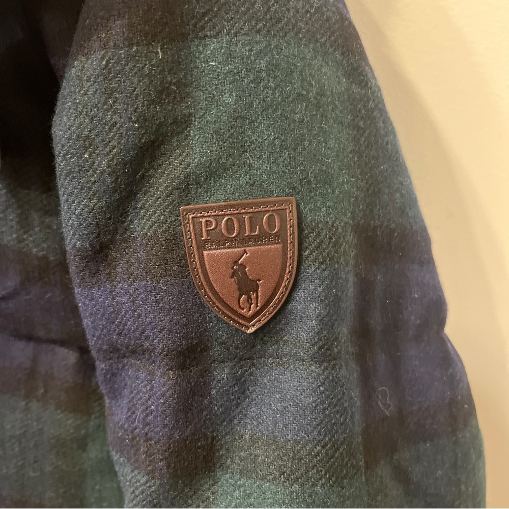 NEW $598 Polo Ralph Lauren Men's Size L Wool Holiday Bomber Tartan Plaid Jacket - Picture 9 of 16
